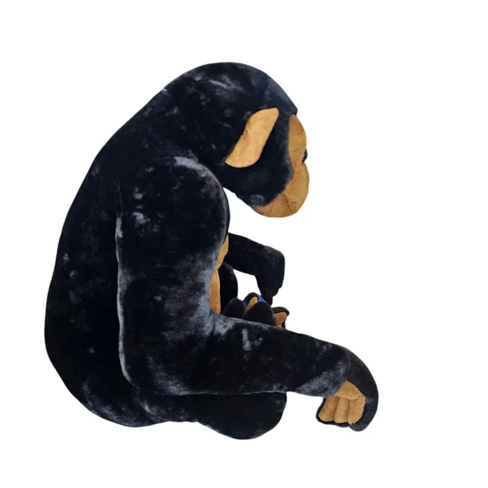 Melissa and‎ Doug Giant 19” Chimpanzee Monkey Plush Realistic Jungle Animal